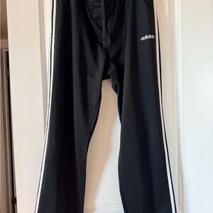 Adidas Women’s Black Joggers with Adidas Three Stripes